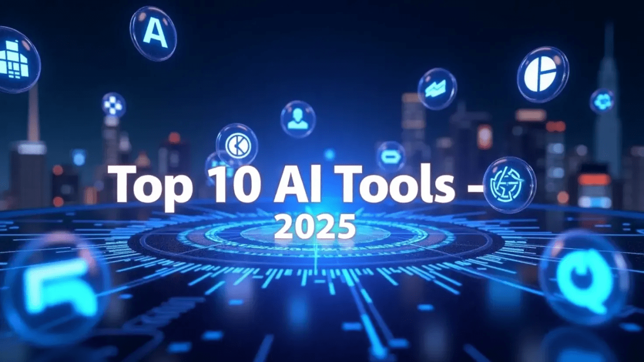 Top 10 AI Tools for 2025 Every Business Must Try